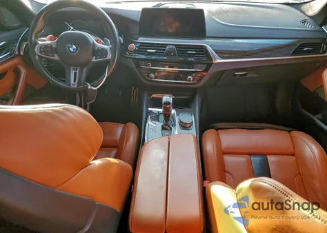 2018 BMW M5 из США, поврежденный, VIN WBSJF0C59JB282308